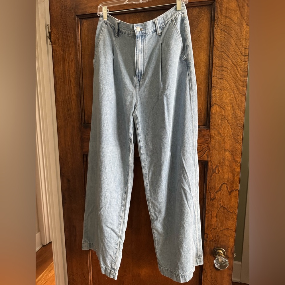 Madewell Harlow Light Blue Denim Pants